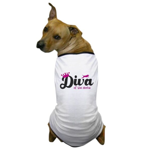 Diva Of The Docks Dog T-Shirt