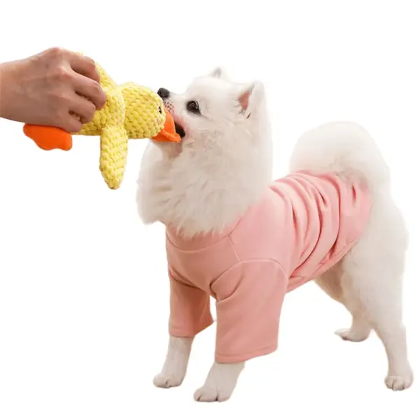 Dog Calming Duck Sound Toy – Plush Dog Toy with Quacking Sound - Image 3