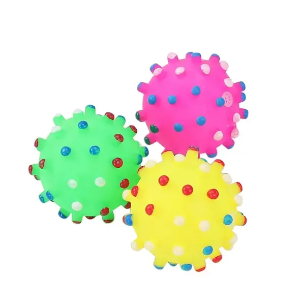Spike Ball Sounding Toy for Dogs – Molar Teeth Cleaning & Bite-Resistant Chew Toy - Image 5