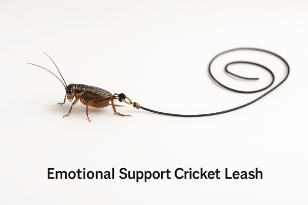 Emotional Support Cricket Leash