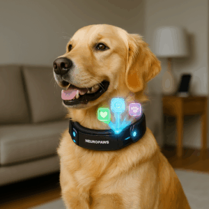 NeuroPaws Sync Collar displayed against a neutral background