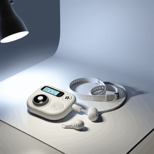 AquaSense Hydration Monitor device shown against a neutral background.
