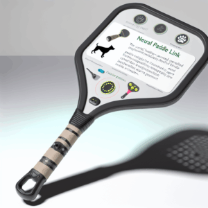 SmashSync Neural Paddle Link device shown against a neutral background