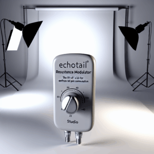 EchoTail Resonance Modulator device photographed against a neutral background