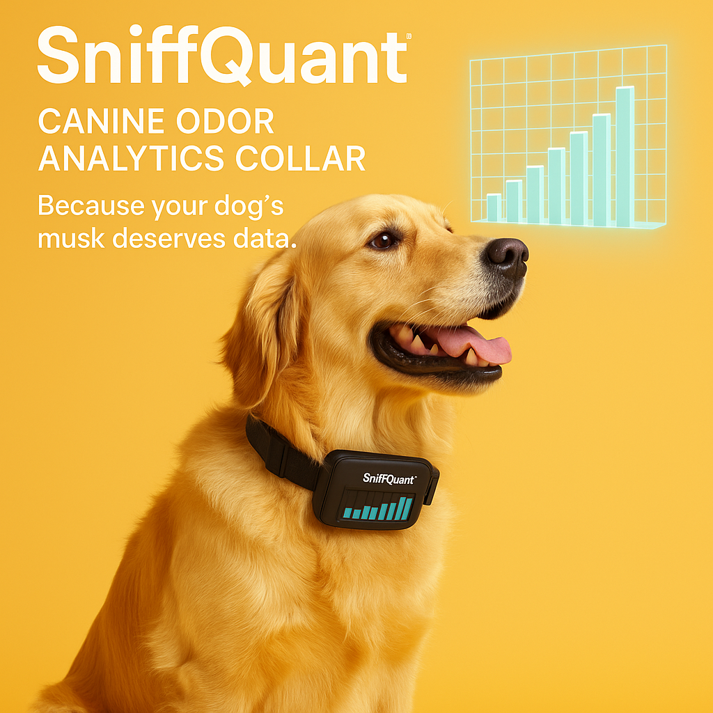 SniffQuant™ – Canine Odor Analytics Collar
