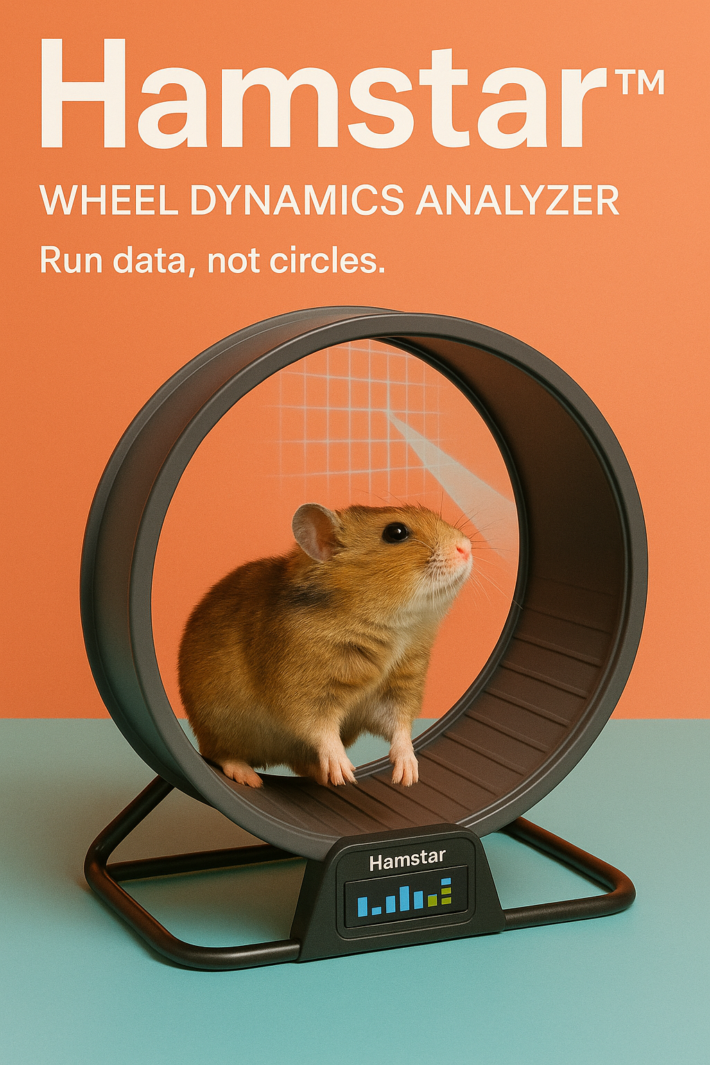 Hamstar™ Wheel Dynamics Analyzer device shown against a neutral background